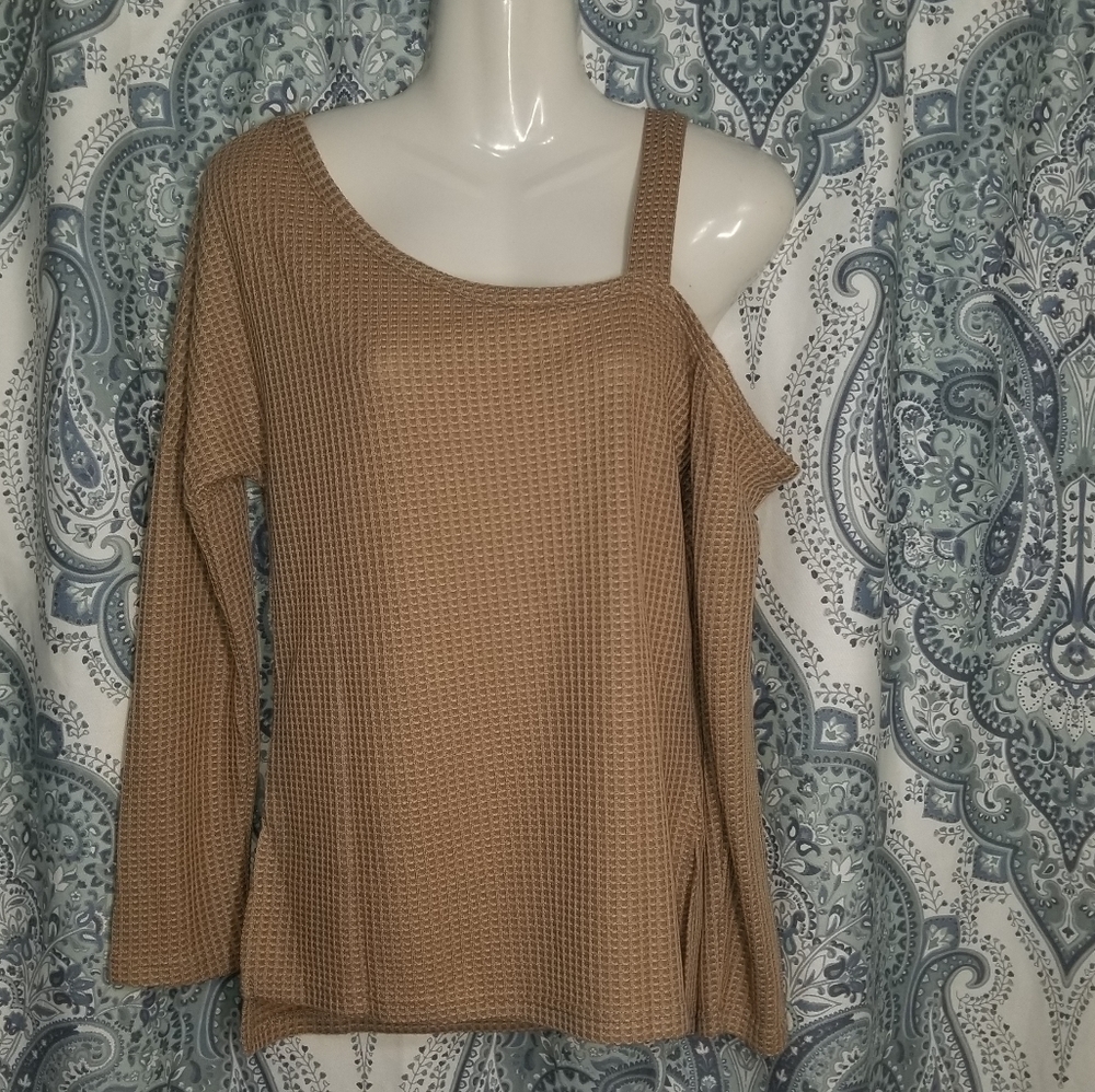 LEXISLOVE Womens Cold Shoulder Top